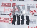 SHIM KIT, ANTI SQUEAL(FOR REAR DISC BRAKE)