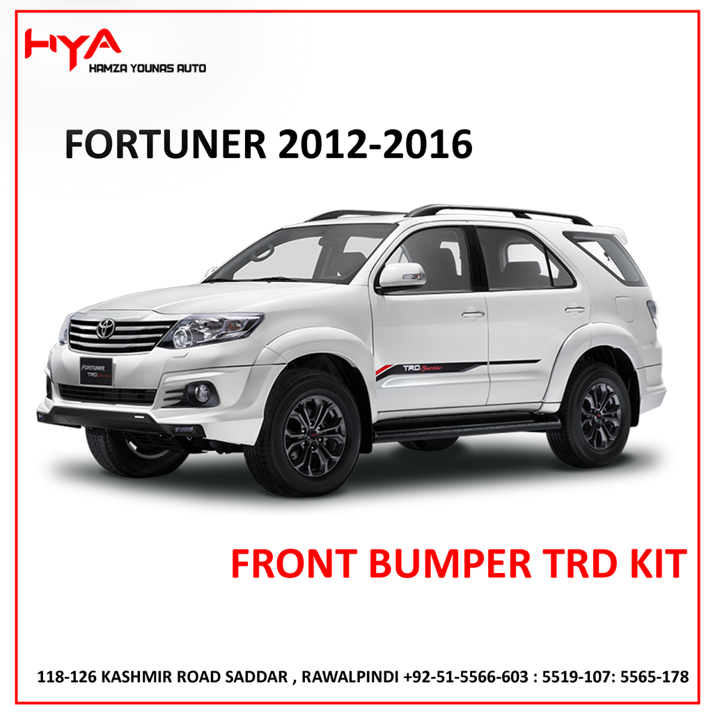 FRONT BUMPER KIT FORTUNER 2012 - 2016 TRD