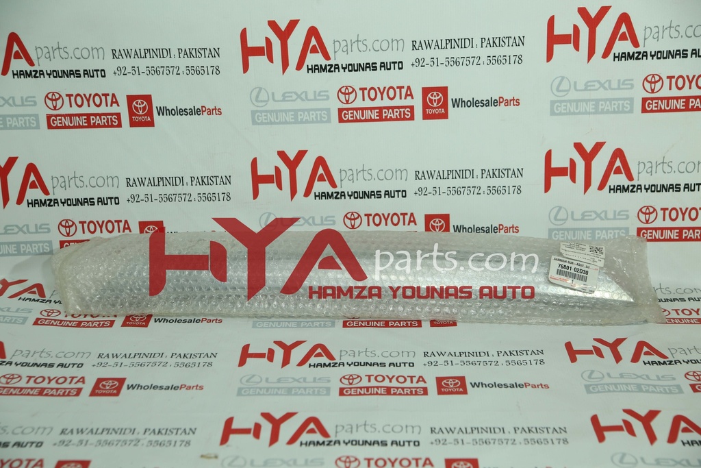 GARNISH SUB-ASSY, BACK DOOR, OUTSIDE