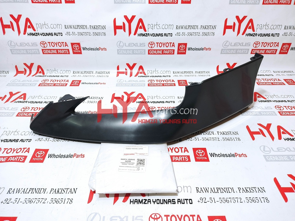 BUMPER EXTENSION ALTIS X LH 2020