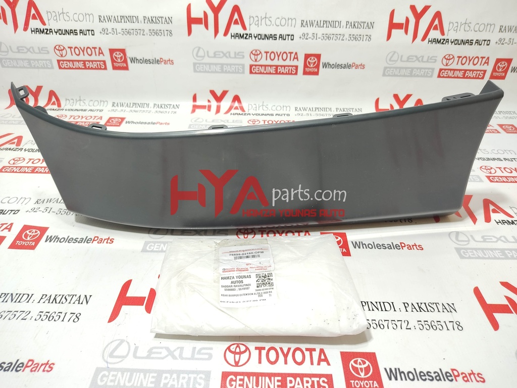 REAR BUMPER EXTENSION ALTIS X 2020 RH