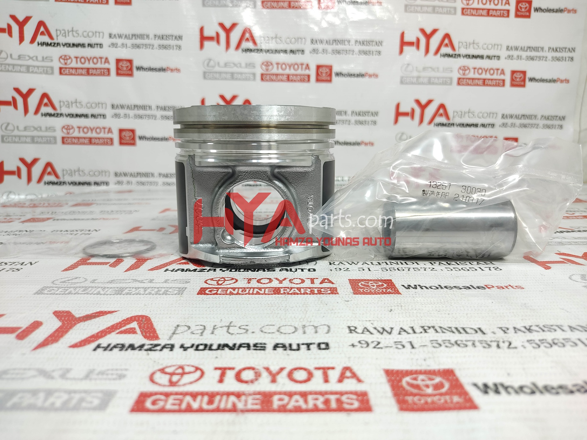 [13101-30081-02] PISTON SUB-ASSY, W/PIN (SIZE : STD)