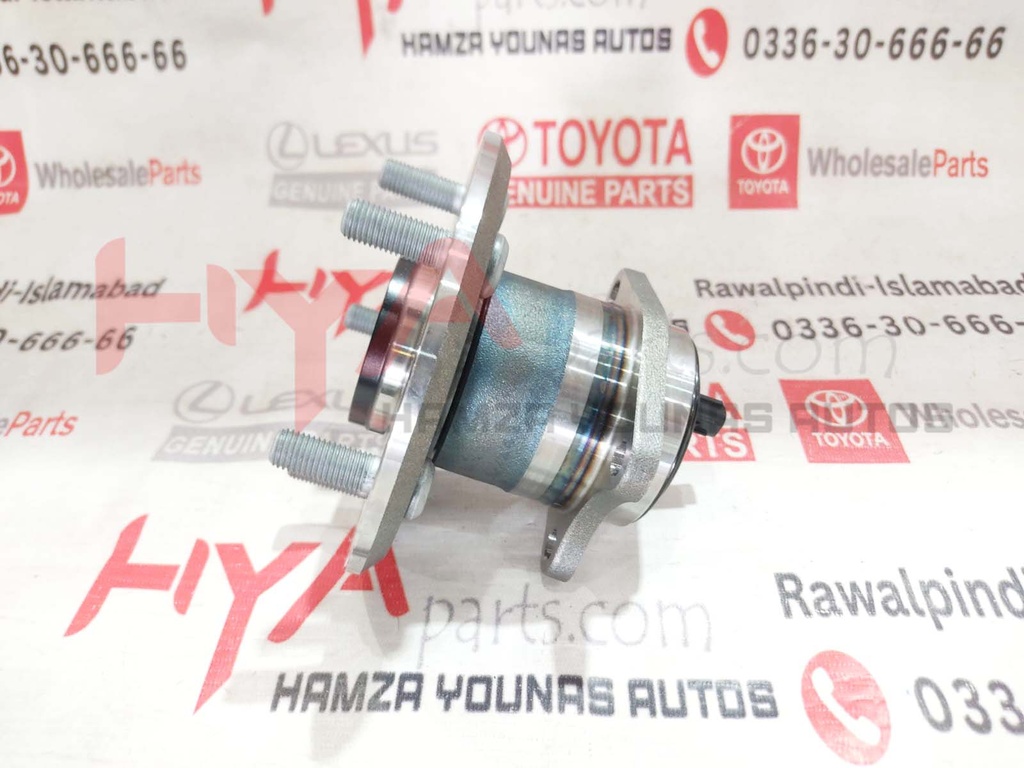 HUB &amp; BEARING ASSY, REAR AXLE, LH