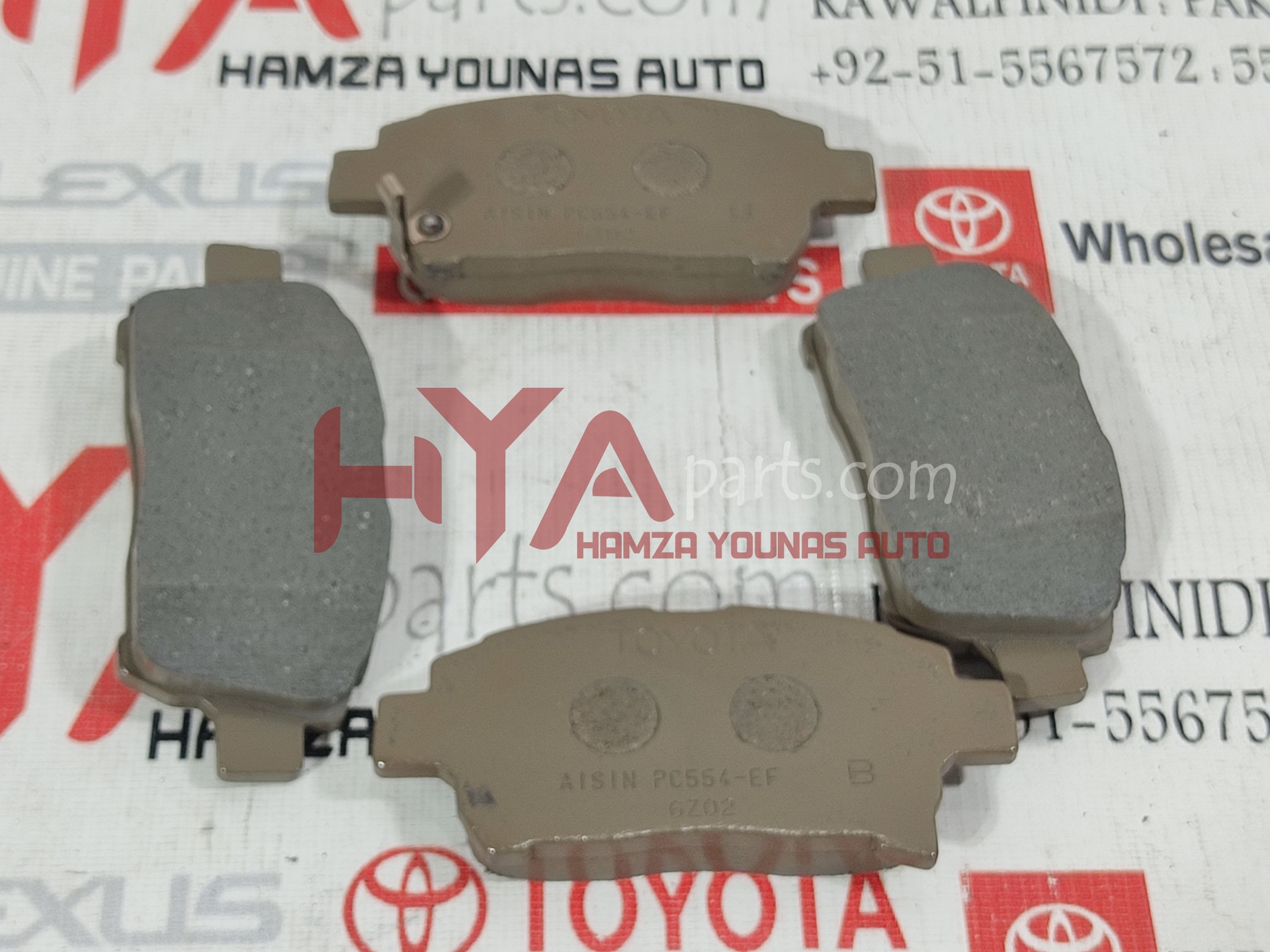 [04465-12581] PAD KIT, DISC BRAKE, FRONT