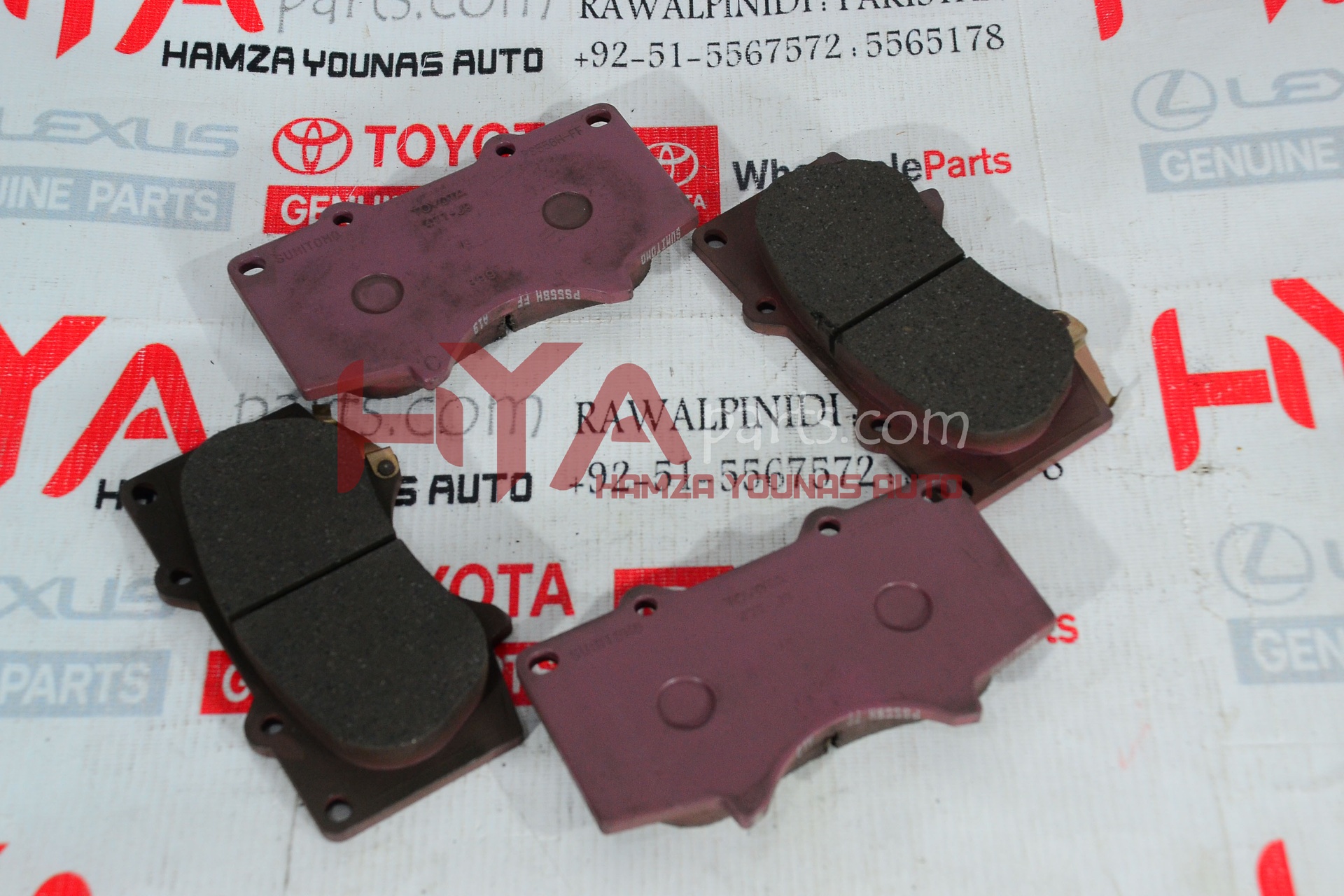 [04465-35290] PAD KIT, DISC BRAKE, FRONT