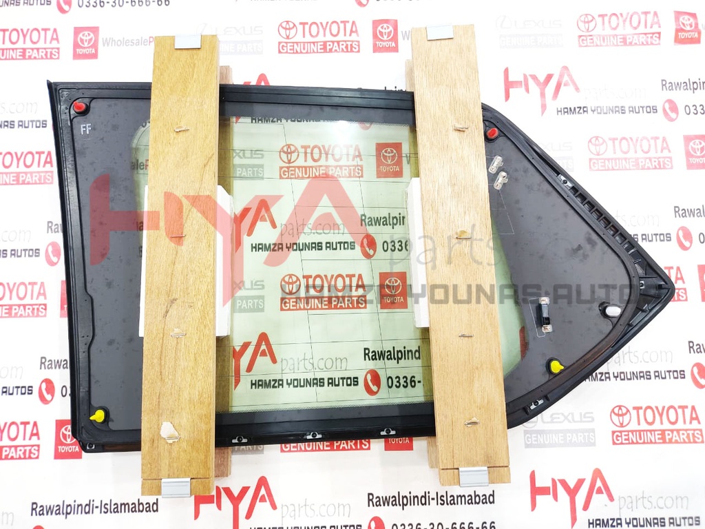 WINDOW ASSY, QUARTER, RH