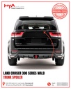 TRUNK SPOILER LAND CRUISER 300 SERIES WALD