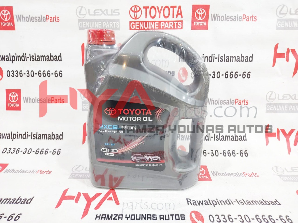 EXCELRON 4 LITERS-OP GASOLINE ENGINE OIL SAE 20W-50 4 LITRE ]