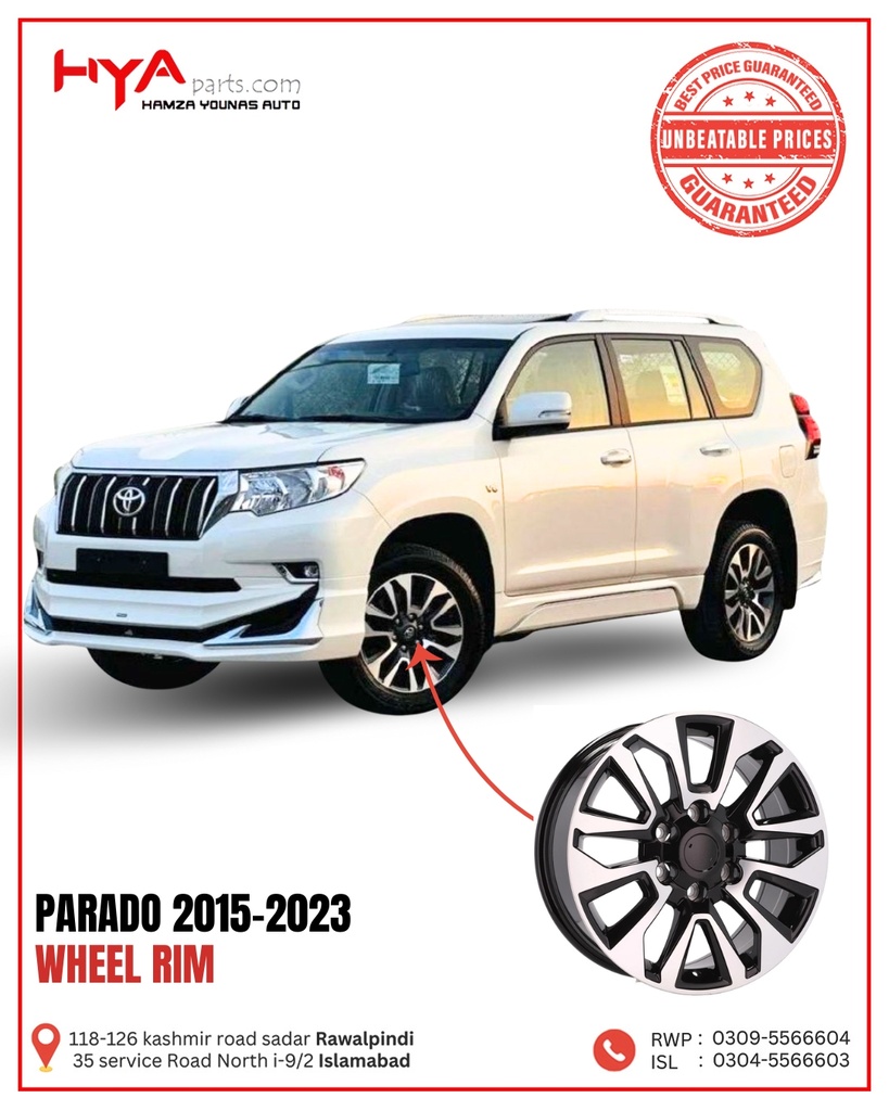 WHEEL RIM PRADO 2021 18" CHINA