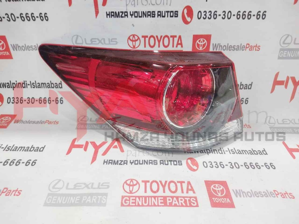 LENS &amp; BODY, REAR COMBINATION LAMP, LH