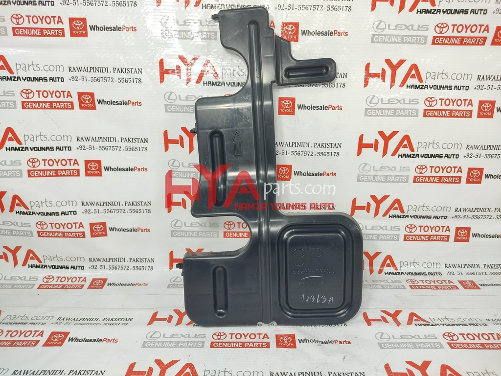 DEFLECTOR, RADIATOR SIDE, RH