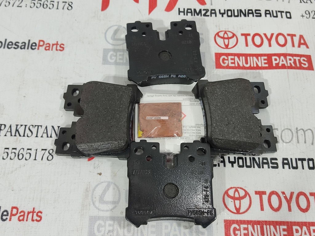 PAD KIT, DISC BRAKE, REAR