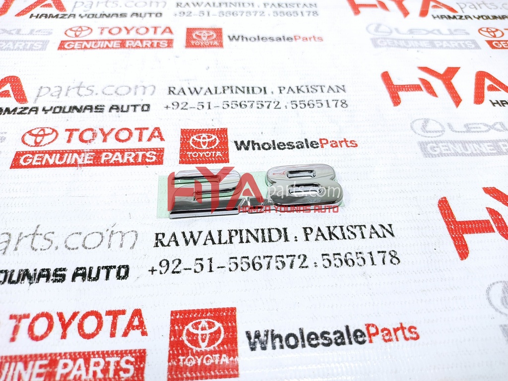 PLATE, REAR BODY NAME, NO.3 (EMBLEM / MONOGRAM)