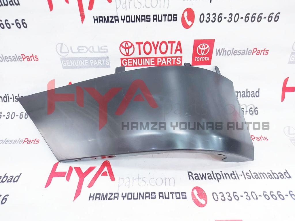 EXTENSION, REAR BUMPER CORNER, RH