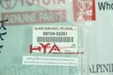 DOOR GLASS COROLLA 2010 RR LH