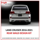 REAR BUMPER EXTENSION LAND CRUISER 2020 (LONG CHROME) BLACK