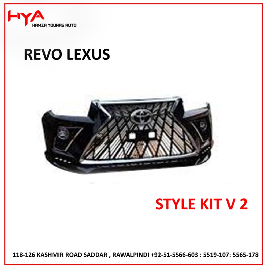 FRONT BUMPER KIT REVO LEXUS TYPE V2
