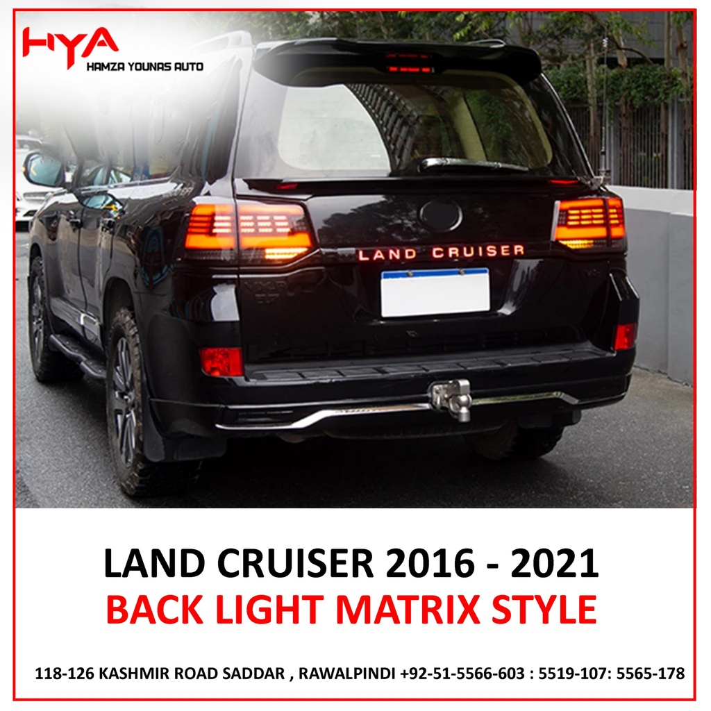 BACK LIGHT SET LAND CRUISER 2020 CHINA (RED)