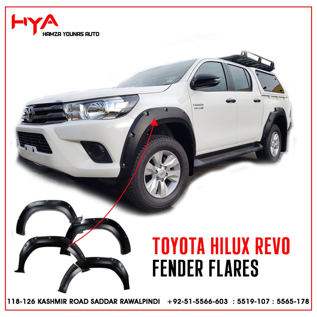 FF REVO STUDS-CH [FENDER FLARE REVO 4X4 STUDS]