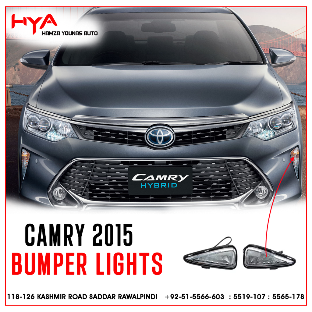 BUMPER LIGHT SET  CAMRY 2015 CHINA