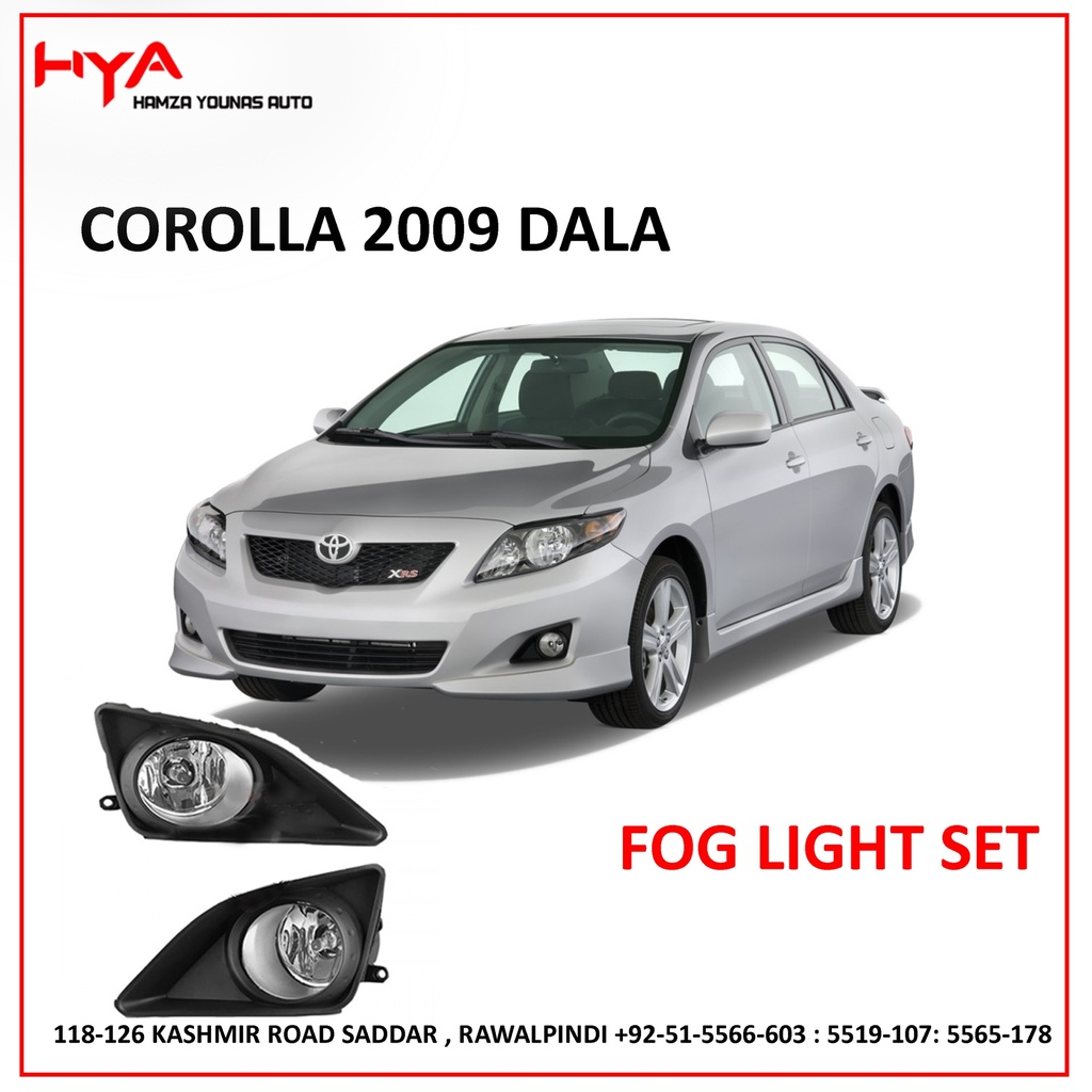 FOG LIGHT SET  COROLLA 2009 DALA CHINA