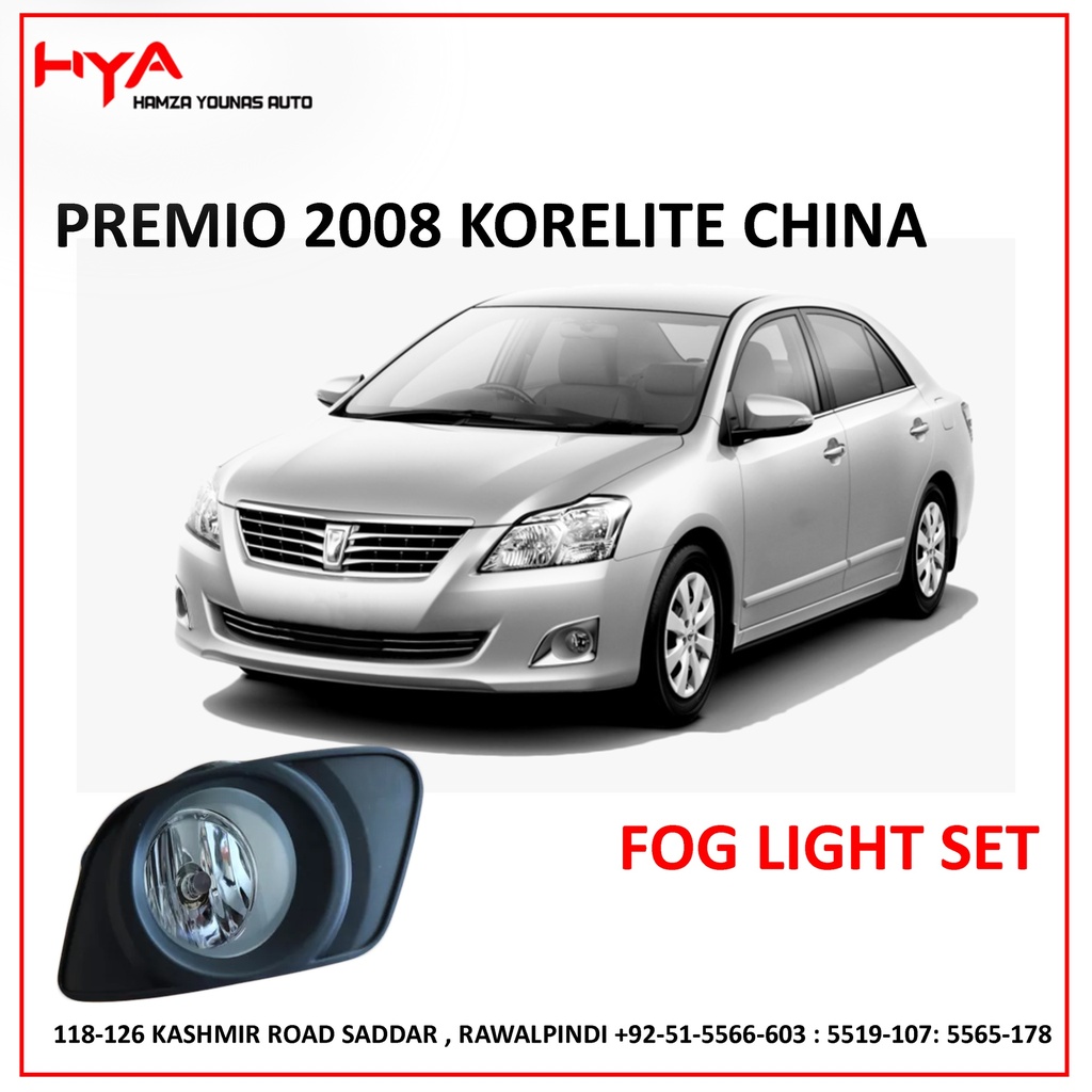 FOG LIGHT SET  PREMIO 2008 KORELITE CHINA