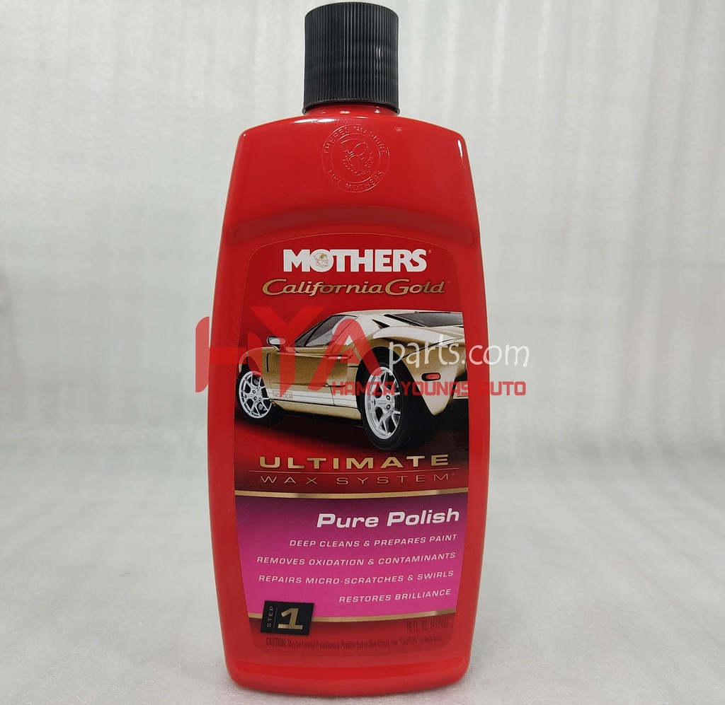 [078175071002] MOTHERS ULTIMATE WAX SYSTEM PURE POLISH (473ml)