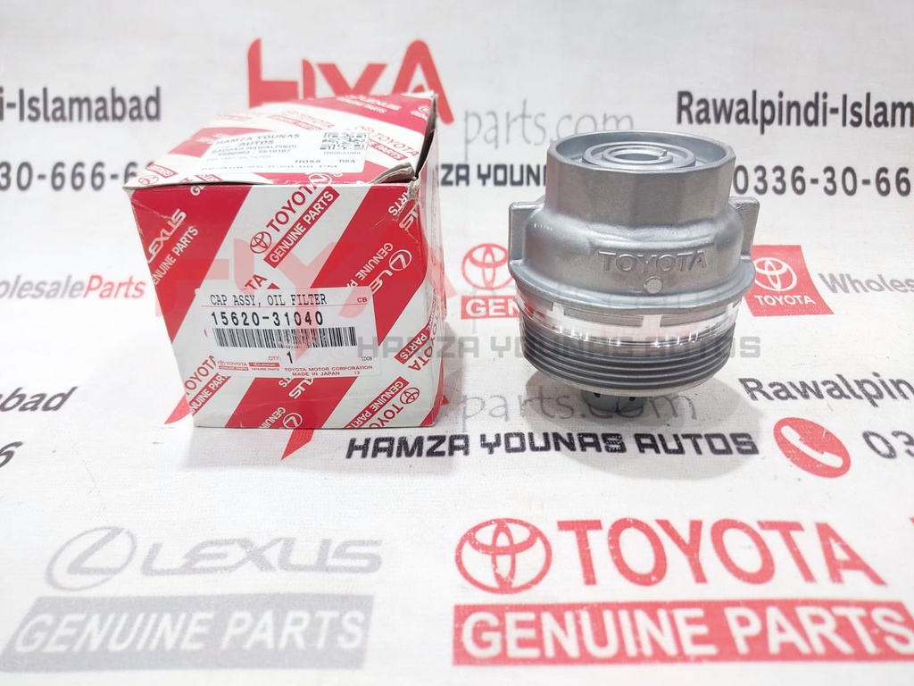[15620-31040] CAP ASSY, OIL FILTER