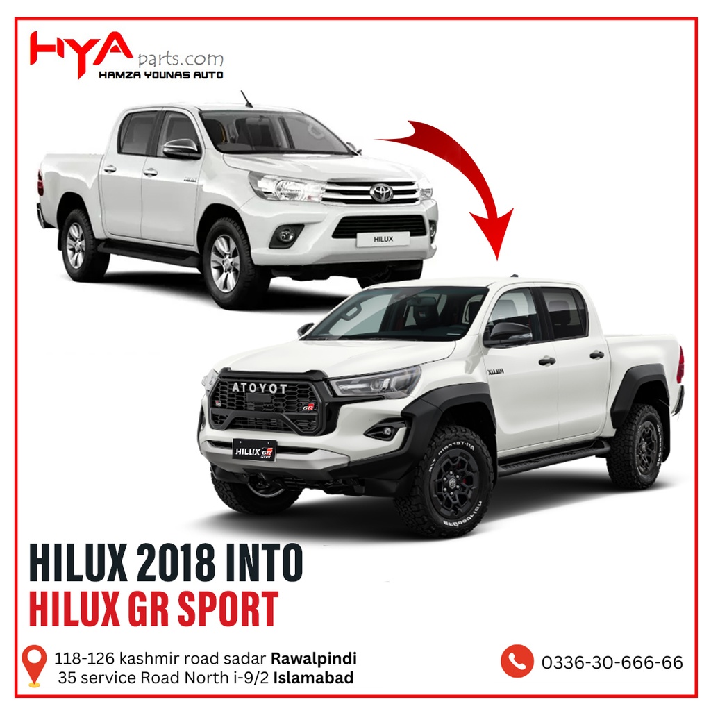 [FL HILUX GR SPORT] HILUX GR SPORT FACE LIFT