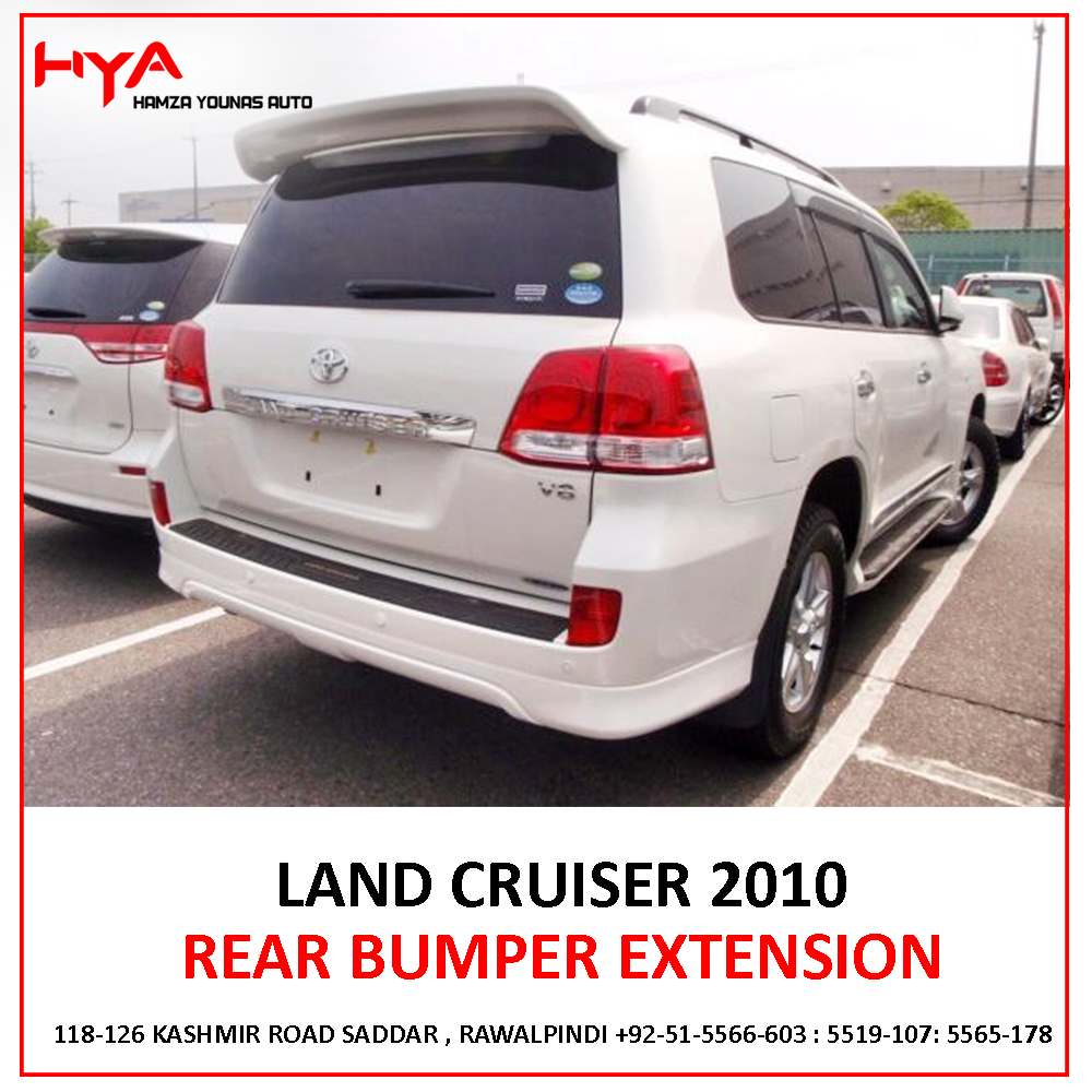 [703A-FJ-200-10-TW OEM] REAR BUMPER EXTENSION LAND CRUISER 2010 OEM 