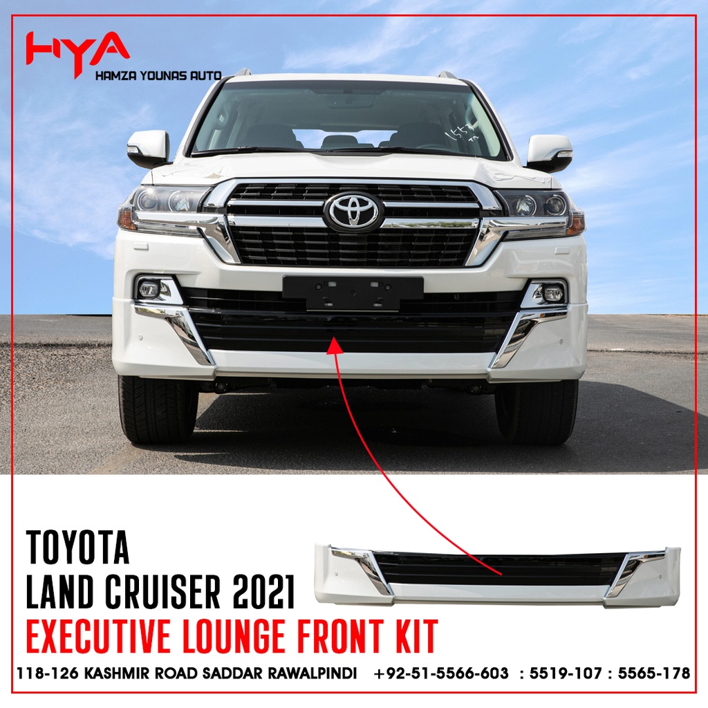 FRONT BUMPER EXTENSION LAND CRUISER 2019