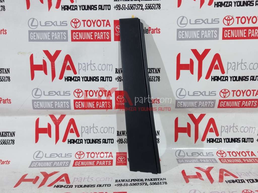 [75761-02080] MOULDING, REAR DOOR WINDOW FRAME, FRONT RH