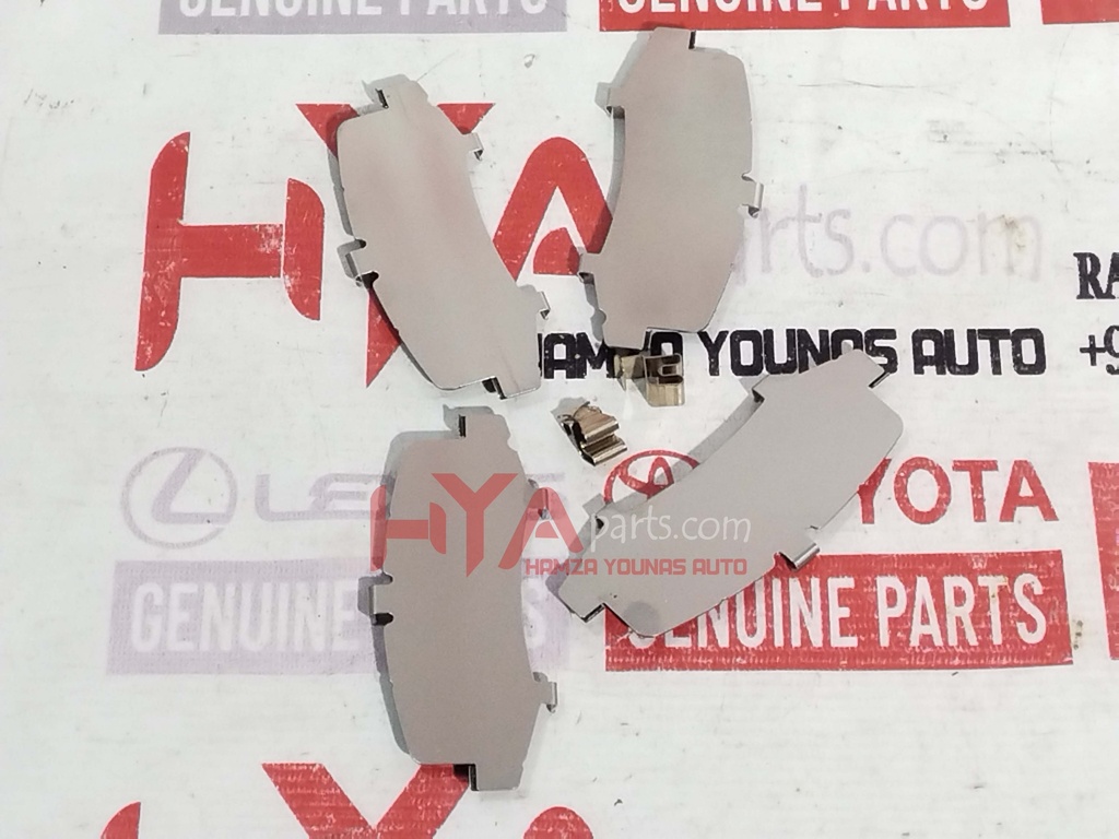 [04946-60120] SHIM KIT, ANTI SQUEAL(FOR REAR DISC BRAKE