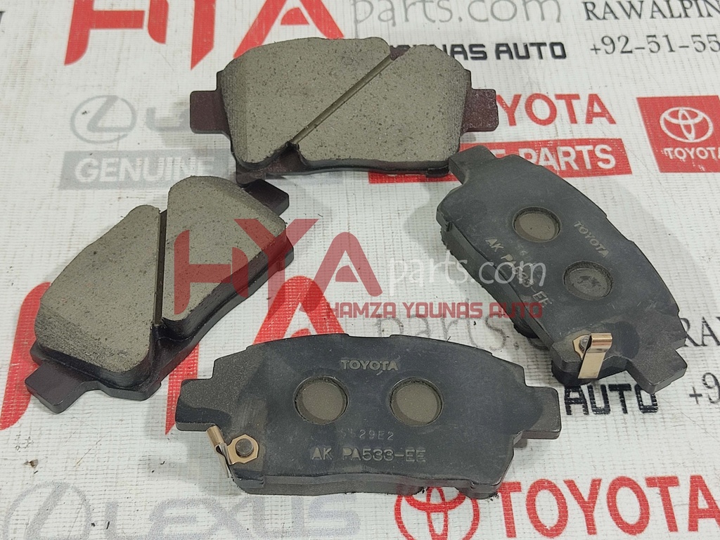 [04465-47030] PAD KIT, DISC BRAKE, FRONT