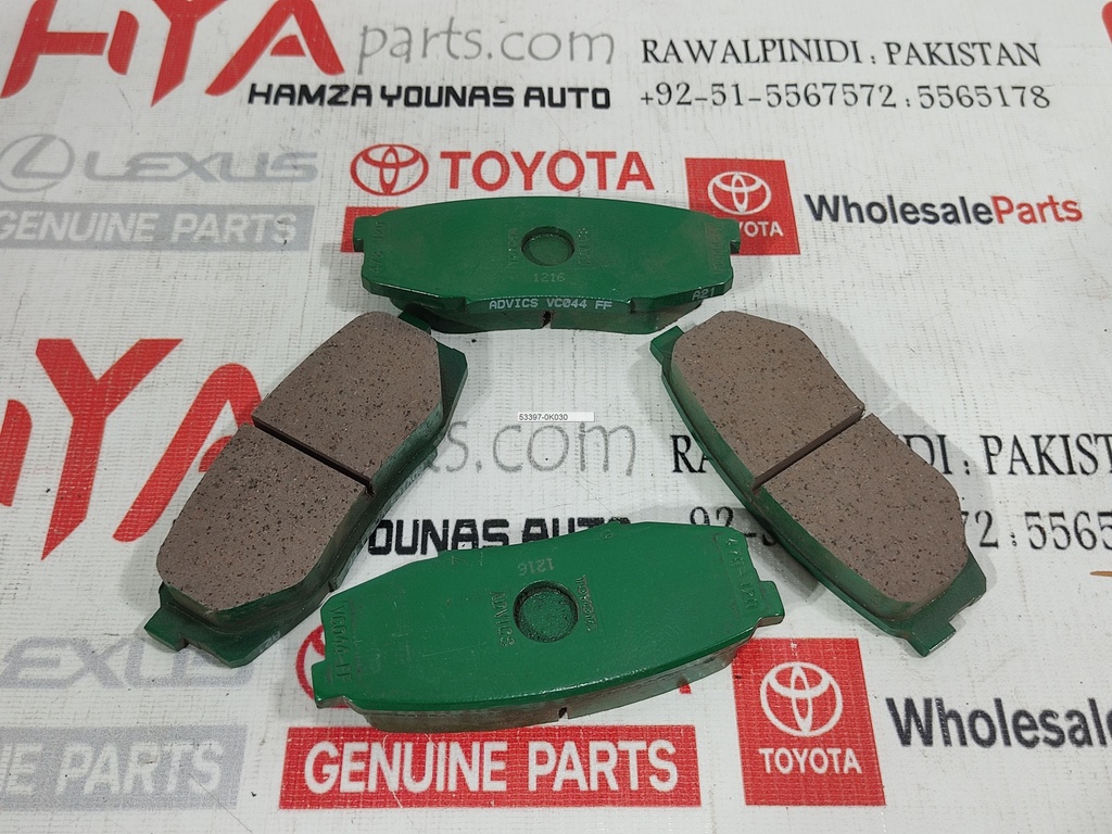 [04466-60160] PAD KIT, DISC BRAKE, REAR