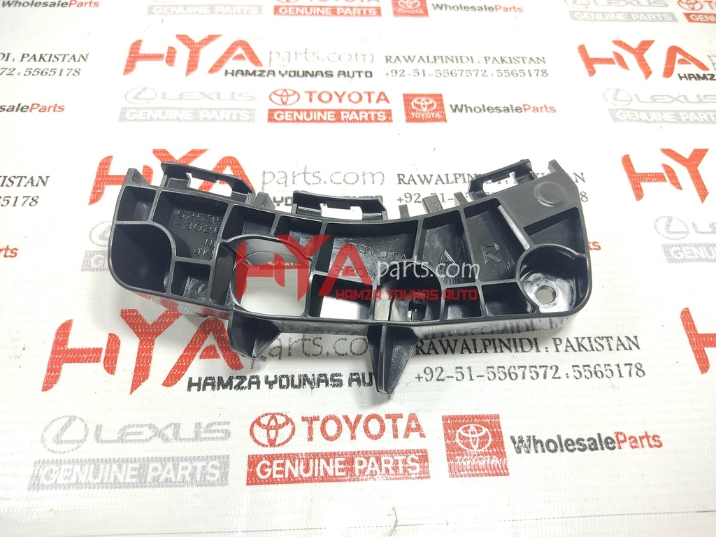 [52535-30261] RETAINER, FRONT BUMPER SIDE, RH (BUMPER SPACER)