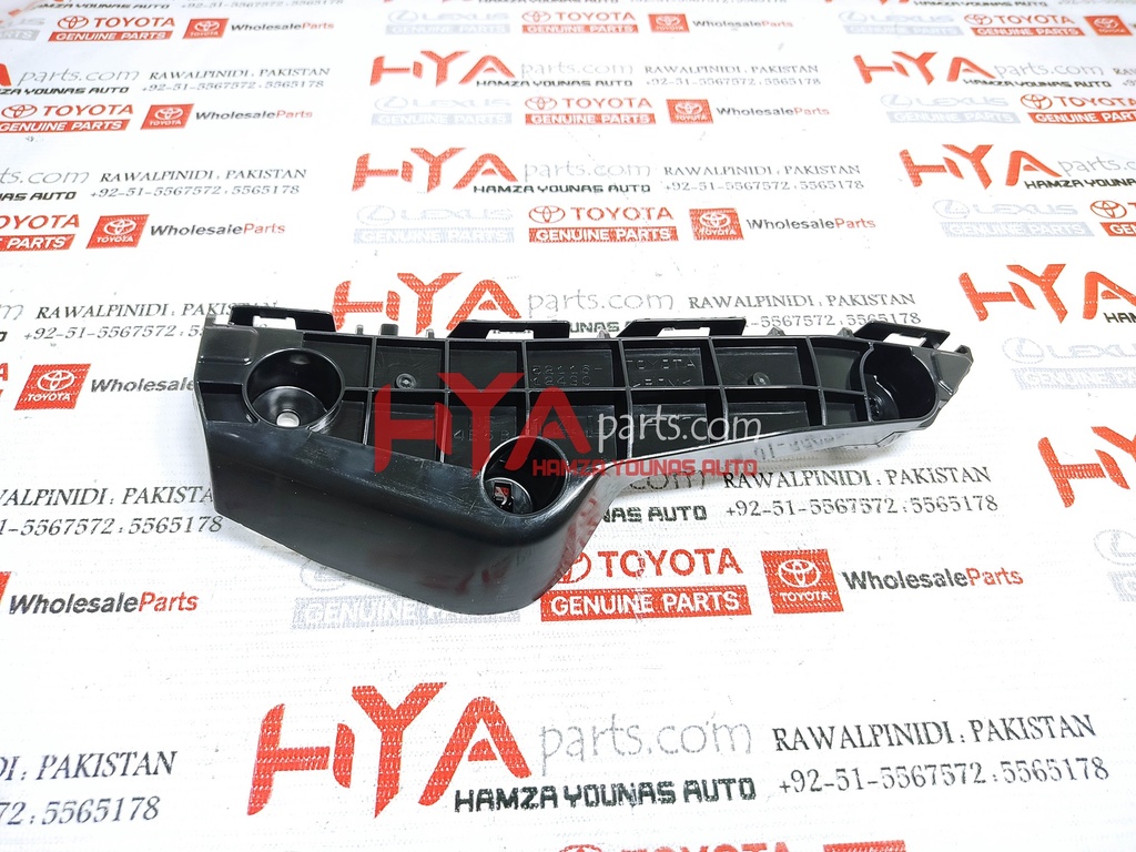 [52116-12430] SUPPORT, FRONT BUMPER SIDE, LH (BUMPER SPACER)