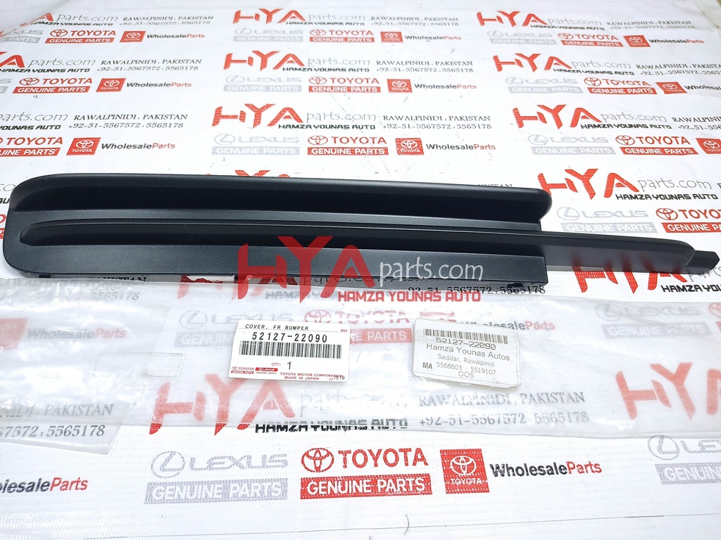 [52127-22090] COVER, FRONT BUMPER HOLE, RH