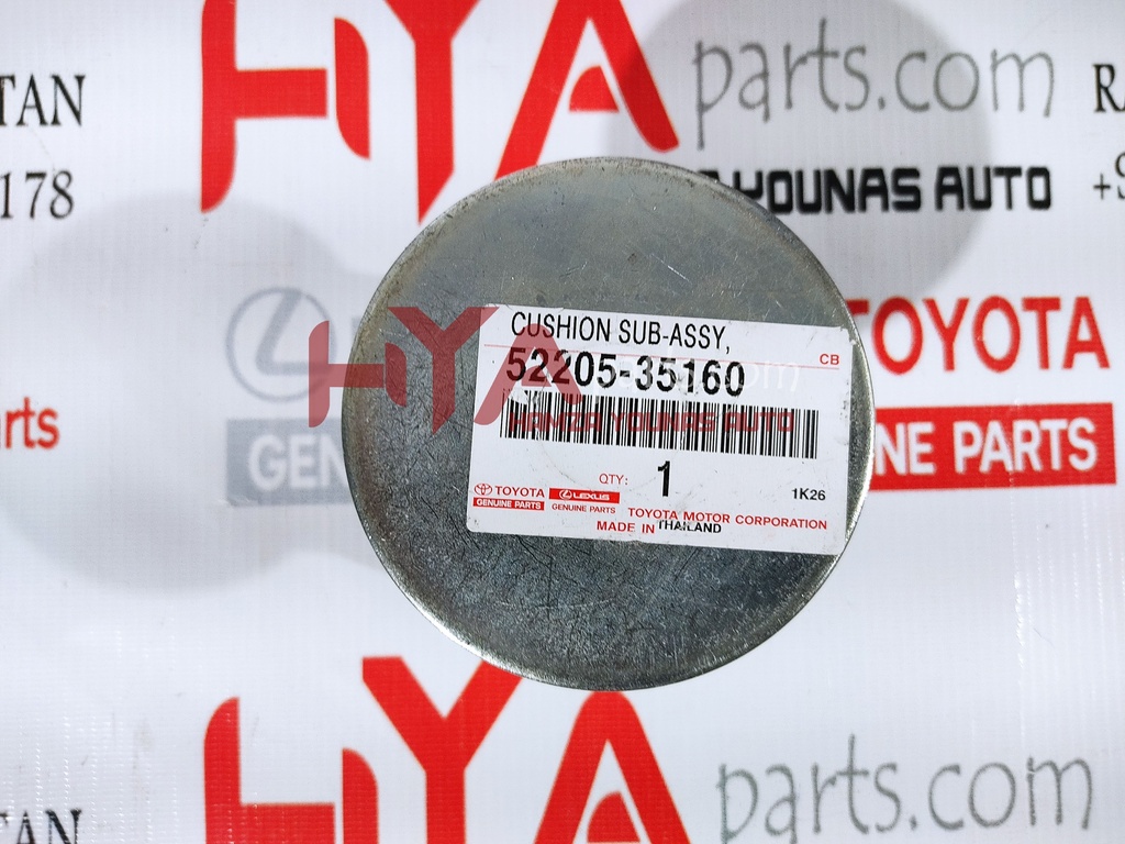 [52205-35160] CUSHIION SUB-ASSY, CAB MOUNTING, NO.3 UPPER