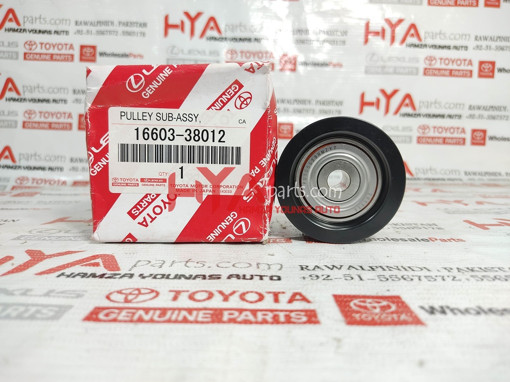 [16603-38012] PULLEY SUB-ASSY, IDLER, NO.1