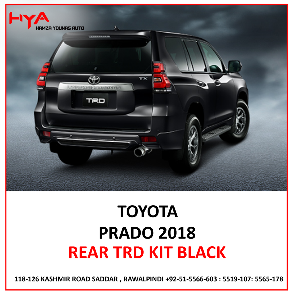 REAR BUMPER EXTENSION PARDO 2018 TRD 