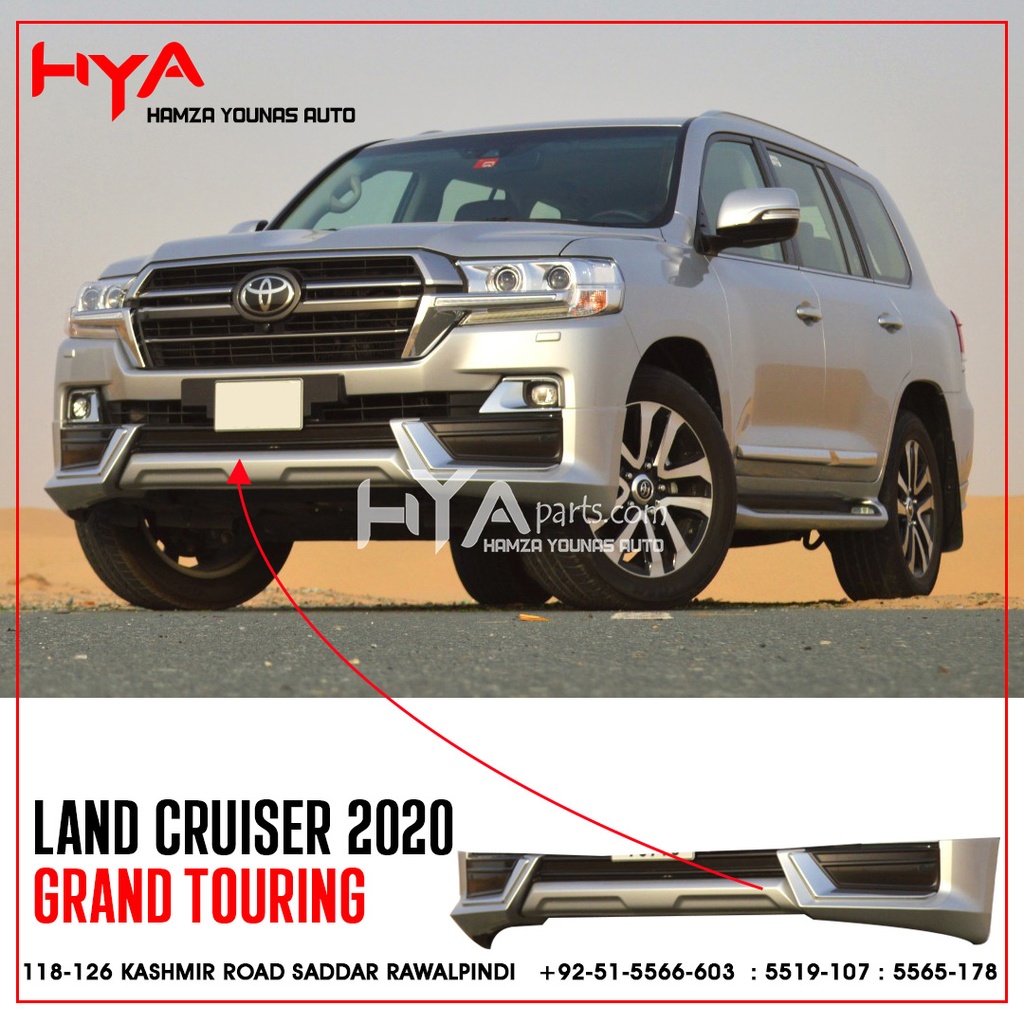 FRONT BUMPER EXTENSION LAND CRUISER 2020 TRD 