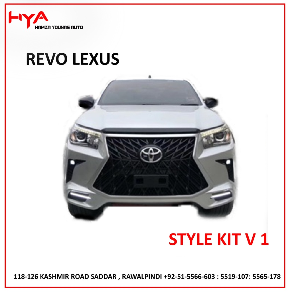[703-REVO LX V1] FRONT BUMPER KIT REVO LEXUS TYPE V1