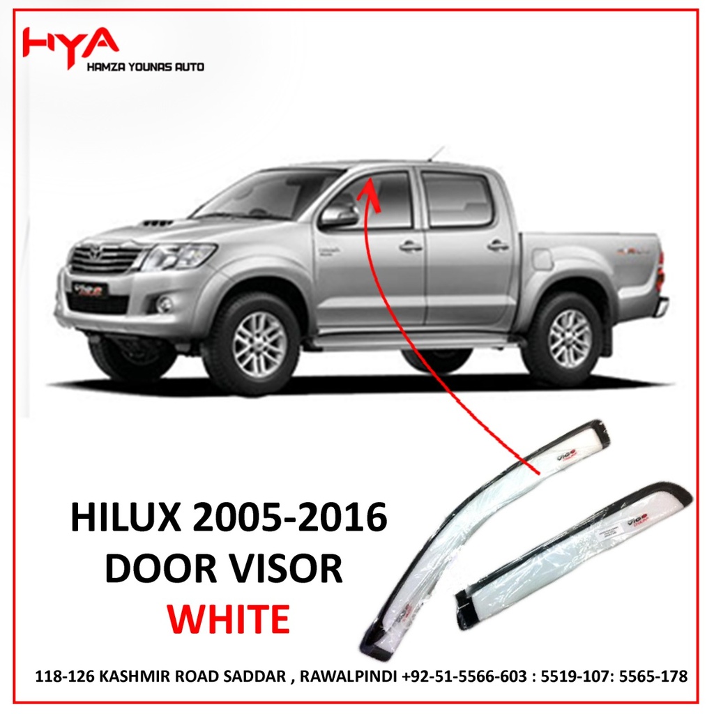 DOOR VISOR HILUX 2005 - 2016 AOS THAILAND